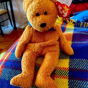 Fuzz beanie Baby vintage rare NWT error